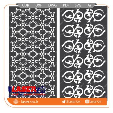 تصویر الگو پنل طرح ریز #1